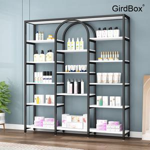 선반 수납선반 다용도 GirdBox 철제 시스템 조립 모듈 선반장 미용실 네일 진열