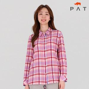 [PAT 여성] 기본 린넨 체크 셔츠_1J41533
