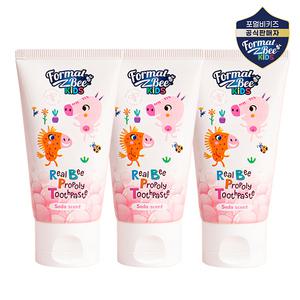 포멀비 키즈 리얼비 프로폴리 치약 소다향 60g 3번들팩
