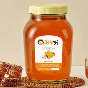 [홍주부]국내산 사양벌꿀 잡화향 2.4kg