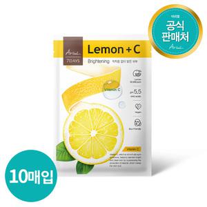 [공식]아리얼 세븐 데이즈 마스크 레몬 C_10매입
