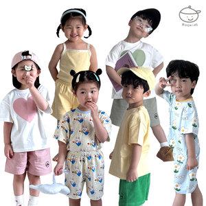 [루키즈] 25년/여름신상/5부/민소매/7부/파자마/루키즈/루실내복/상하복
