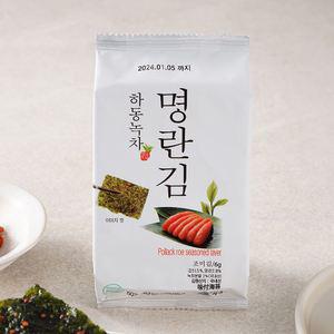 [최종 10,980] 하동녹차 명란김 24봉