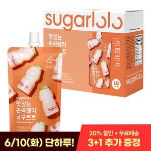 [인테이크] 슈가로로 무설탕 맛있는 곤약젤리 요구르트 150g*10팩