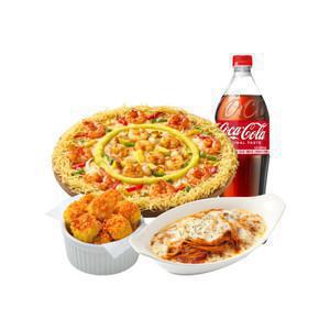 피자헛 더블 쉬림프크런치 씬 (L) SET
