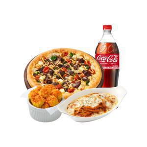 피자헛 립스테이크 치즈크러스트 (L) SET