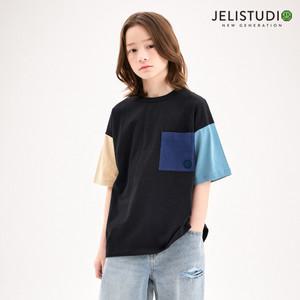 컬러블럭포켓티셔츠