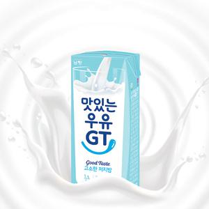 남양 맛있는우유GT 고소한 저지방우유 190ml 24팩