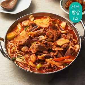 쿡솜씨 삼합짜글이찌개 밀키트 2인분