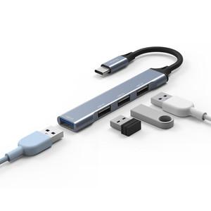 모락 프로토 4포트 USB C타입 멀티 허브 MR-HUB4C