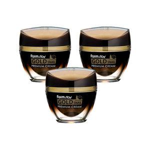 순금 달팽이 크림 재생 영양 보습 크림 50ml 3개