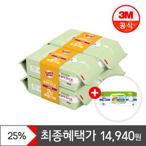[최종 14,940원+장바혜택] 3M 베이직 물걸레 청소포 160매 외 청소포 리필 모음