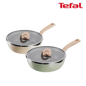 테팔 인덕션 원픽 냄비팬 22cm+24cm 2종 골라담기 (택1)(+조리도구 1종)