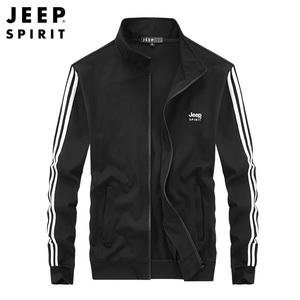JEEP 남성 봄 가을 스탠드카라 바람막이 점퍼 자켓