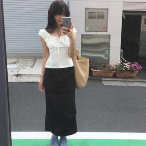 [메이비베이비] [Dearest] Natsu Skirt (블랙)