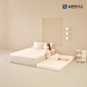 숙면연구소 베이직 탄탄한 매트리스 6cm 10cm 15cm 허리에좋은 원룸 바닥 단단한 수면