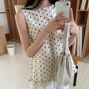 [메이비베이비] Spot Blouse Top (2colors)