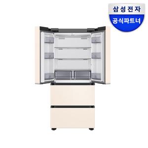 [최대혜택가151만]삼성전자 비스포크 AI 김치플러스 김치냉장고 RQ49DG90X24E 490리터