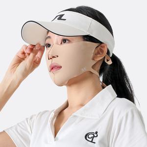 아이브 오픈형 골프마스크 자외선차단마스크 러닝 페이스 안면 얼굴햇빛가리개 자전거