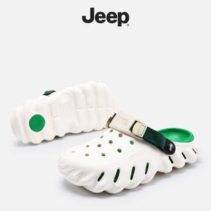 JEEP 지프 남자 여름 슬리퍼 미끄럼 방지 두꺼운 밑창 샌들