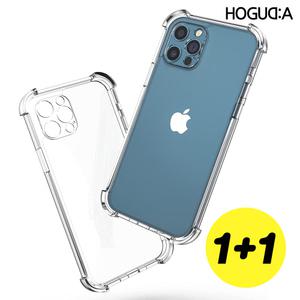 방탄 범퍼 투명 젤리 케이스 갤럭시 S25 엣지 플러스 울트라 S24 S23 FE 노트20 아이폰