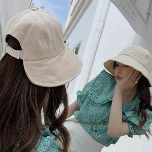 넓은챙 벨크로 와이어 사이즈조절 썬캡 벙거지 햇 버킷 라탄 여름 모자