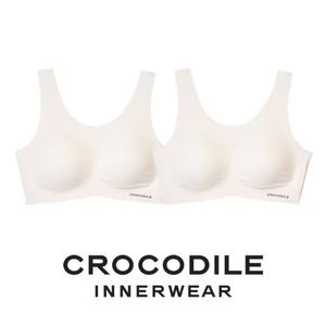 [크로커다일] 감탄브라 소프트핏 쉘론 U넥 패드일체형 브라2종 오트밀 CDWBR5M01_2