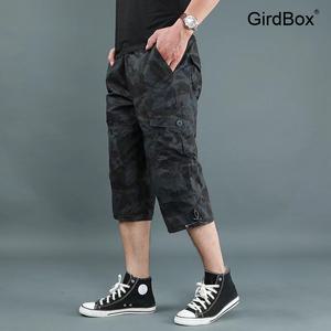 남자반바지 카고반바지 여름 냉장고바지 GirdBox 군복 스타일 다포켓 편한 작업복