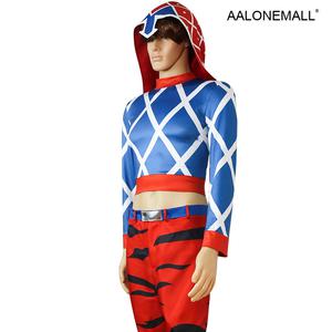 조조의 기묘한 모험 골든 윈드 미스타 코스프레 의상 AALONEMALL 반티 체육대회 졸업사