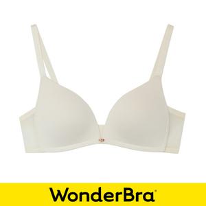 [Wonderbra] [스킨팔레트] 아쿠아 V넥 노와이어 브라 크림 WBWBR5M48T