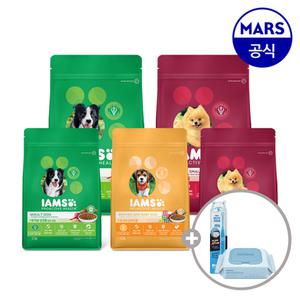 아이엠즈 건사료 1.5kg~3kg 골라담기+칫솔+베베숲물티슈1팩