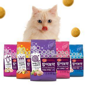 [15%+20%][양갱증정] 하림펫푸드 밥이보약 CAT 사료 간식 모음전/고양이사료 츄르 양갱