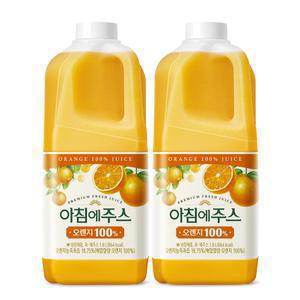 서울우유 아침에주스 오렌지 1.8Lx2개