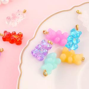 [골드피아] 14K 젤리 곰 펜던트