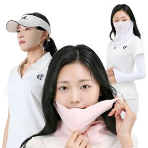 아이브 골프마스크 자외선차단마스크 페이스 안면 얼굴햇빛가리개 러닝 자전거 등산