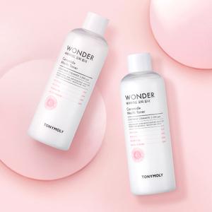 [2pack] 원더 세라마이드 모찌 토너 500ml(+토너50ml,마스크팩1매)
