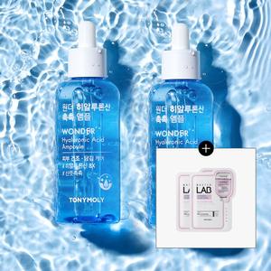 [2pack]원더 히알루론산 촉촉 앰플 100ml(+마스크팩2매)