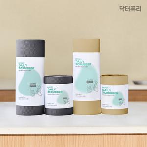 닥터퓨리 엠보싱 데일리수세미 60매 x 2입 소형 대형/ 일회용 주방 원데이
