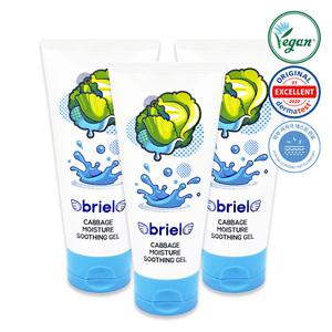 브리엘 양배추 모이스처 수딩젤 160ml 3개