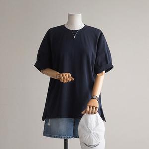 (안나앤플러스) A. 퍼프 언발 쿨 티셔츠[티셔츠C0227H289] 빅사이즈