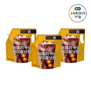 쟈뎅 아메리카노 헤이즐넛향 1.5Lx3개