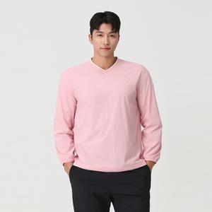 [엘르골프] 남성 우븐 긴발 티셔츠_6I33091