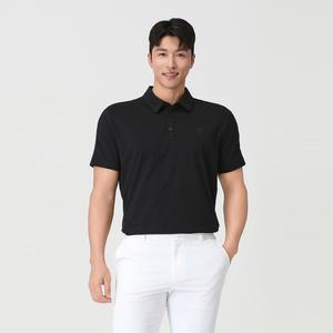 [엘르골프] 남성 밑단 배색 폴로 티셔츠_6J35255