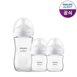 필립스 아벤트 아기편한 유리젖병 240ml(1P)+120ml(2P)