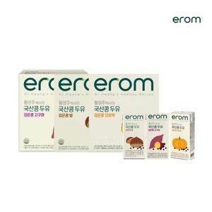 이롬 황성주 박사의 국산콩두유 검은콩 맛두유 190ml 골라담기 총 48팩 (밤16팩 + 단호