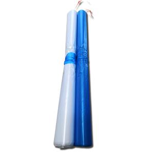 쓰레기봉투100장두꺼운재활용분리수거대형대용량평판100L80L60L50L40L20L소분주방파란