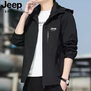 JEEPSPIRIT 남성 자켓 후드잠바 바람막이 점퍼  트레이닝 등산복