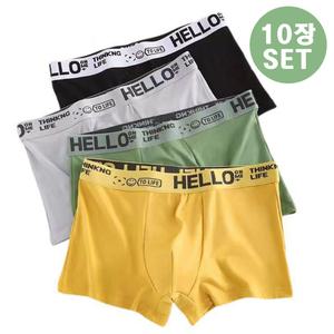[10장세트] 베스트아이템 스마일 남성 사각팬티 사각드로즈