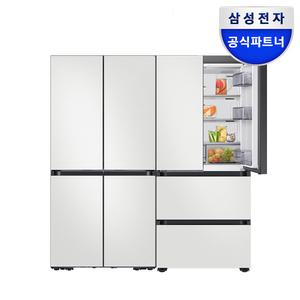 삼성전자 삼성 비스포크 키친핏 냉장고 김치 4도어 세트 RM70F63R2A+RQ42DB94R2AP 패키