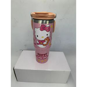 키티 텀블러 900ml 30oz 대용량
